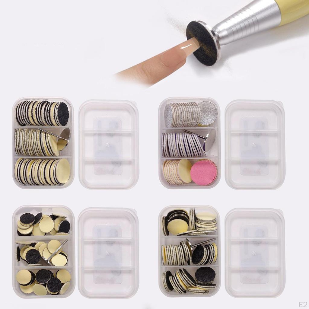 60 Pieces Replaceable Sanding Papers Grinding Disc Tool for Electric Foot Rasp Files