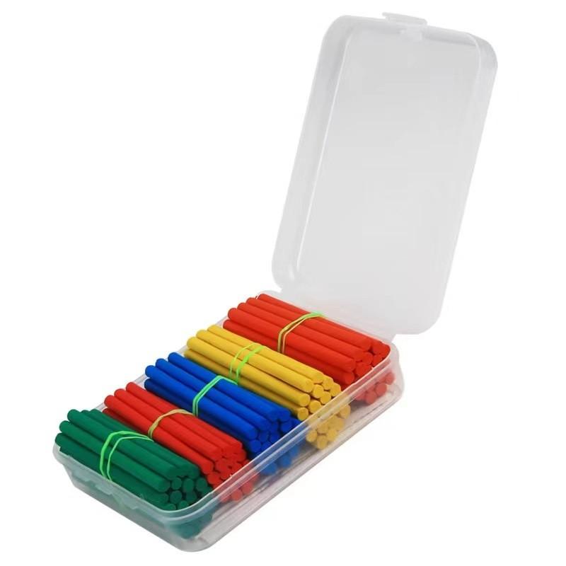 Tangram Geometry Wooden Wooden Stick Set Teaching Aids For Learning Student