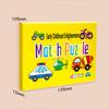Mini Puzzles Enlightenment Card for Kids Matching Puzzle Early Education Cartoon Pattern Cognitive Boys and Girls Toys TMZ