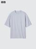 AIRism Cotton Oversized T-Shirt / 5-Sleeve
