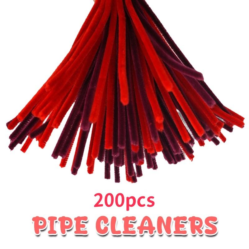 Pipe Cleaners, Chenille Stems Creative Pipe Cleaners Craft, Multi-Color Pipe Cleaners Craft Supplies for Home DIY Hand Arts