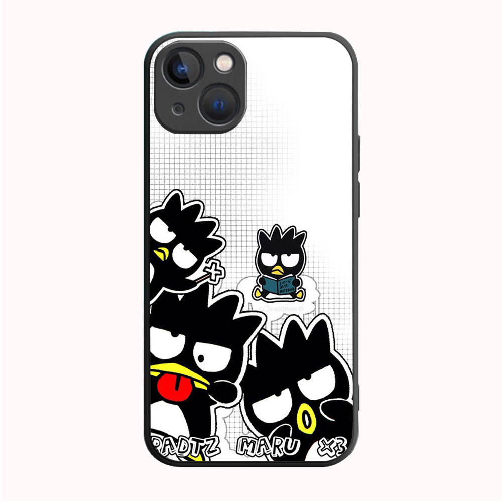 

B-63 Badtz maru черный чехол для Samsung S24 S23 S22 S21 S20 FE S10 Lite Ultra S7 S8 S9 Plus A05S A11 A12 A13 A15 A22 A24 A25 A32 A52 A71 5G Samsung S9 чёрный