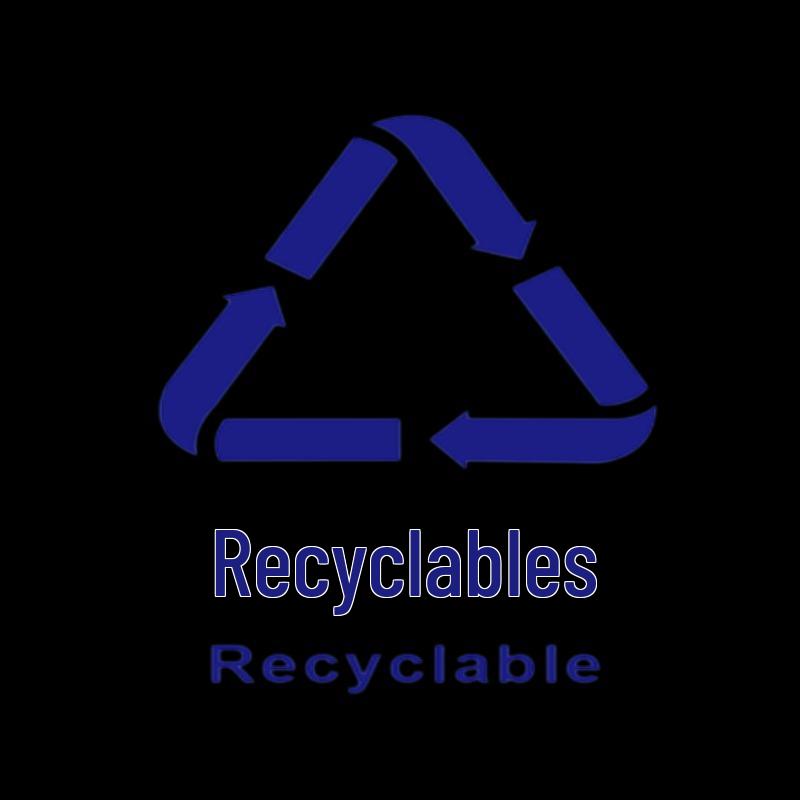 DAZHEN CERAMICS Recyclable Waste Bin Sticker