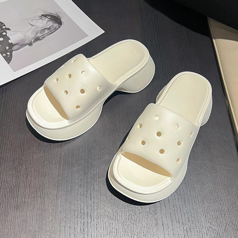 Heeled Shoes Woman Unique Features High-quality Outdoor Slippers Super Soft Lightweight Fashionable Wedge Sandals