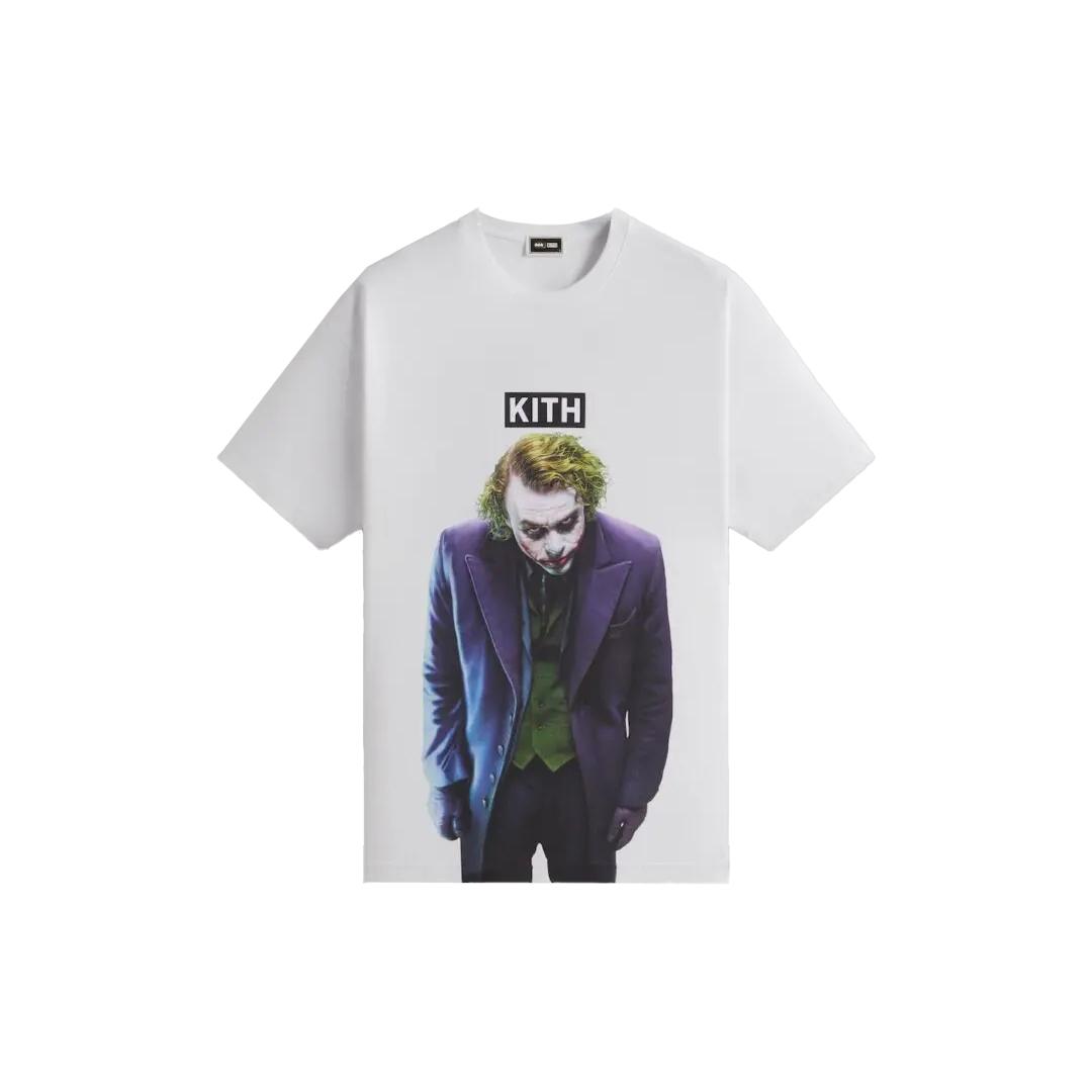 

Kith X Batman Collaboration FW24 Comfortable Crew Neck Pullover Short Sleeve T-Shirt Men T-Shirt White KHM032774 L