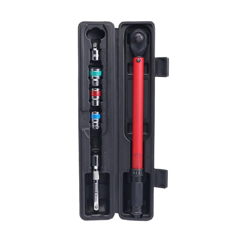 High Carbon Steel Electroplated Torque Wrench Hand Tool for Precise Automotive Mechanical Repair Easy Use In Tight Space