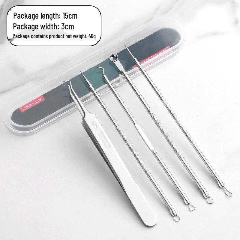 Blackhead & Acne Removal Tool Set: Beauty Needle for Squeezing & Extracting