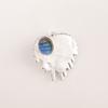 Natural Labradorite Gemstone 925 Sterling Silver Handmade Jewelry Pendant 1.49" CP-28-29