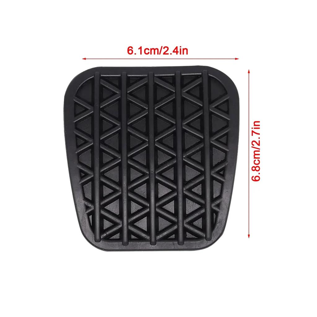 2pcs Brake Clutch Rubber Pedal Antislip Foot Pad Protector Cover for Opel Vauxhall Astra J Vectra B Insignia Zafira Holden