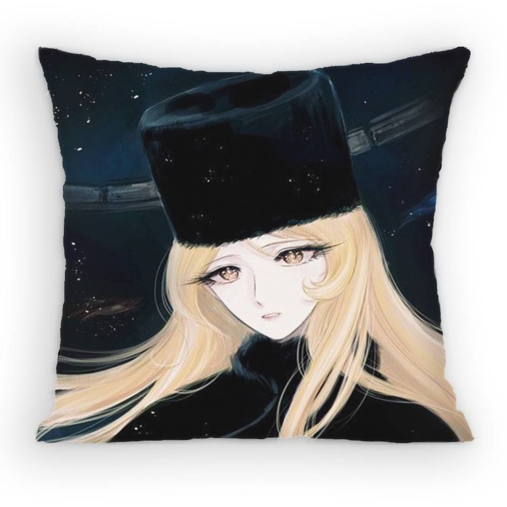Galaxy Express Maetel Pillow Case Sofa Living Room Bedroom Headboard Backrest Cushion Square Cushion Nap Time