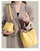 Bag women's 2026 summer new bucket bag niche design single shoulder oblique span women's bag large-capacity commuter tote bag