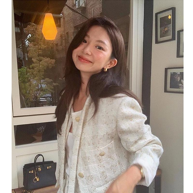 Blogger Semicircular Metal Ear Buckle Women'S Personality Fashion Simple Temperament Versatile Earrings Earrings