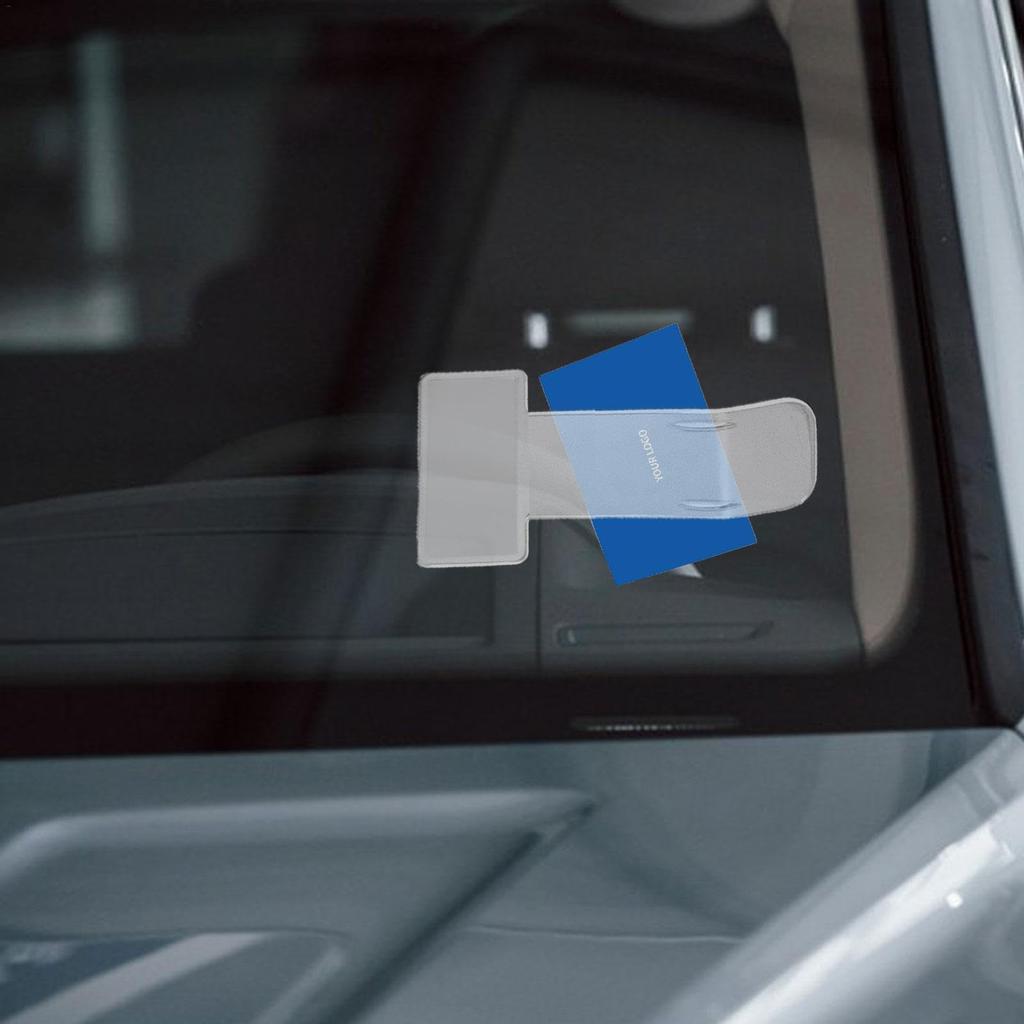 Parking Lot Ticket Holder, Car Window Ticket Holder | Parking Permit Ticket Holder, Transparent