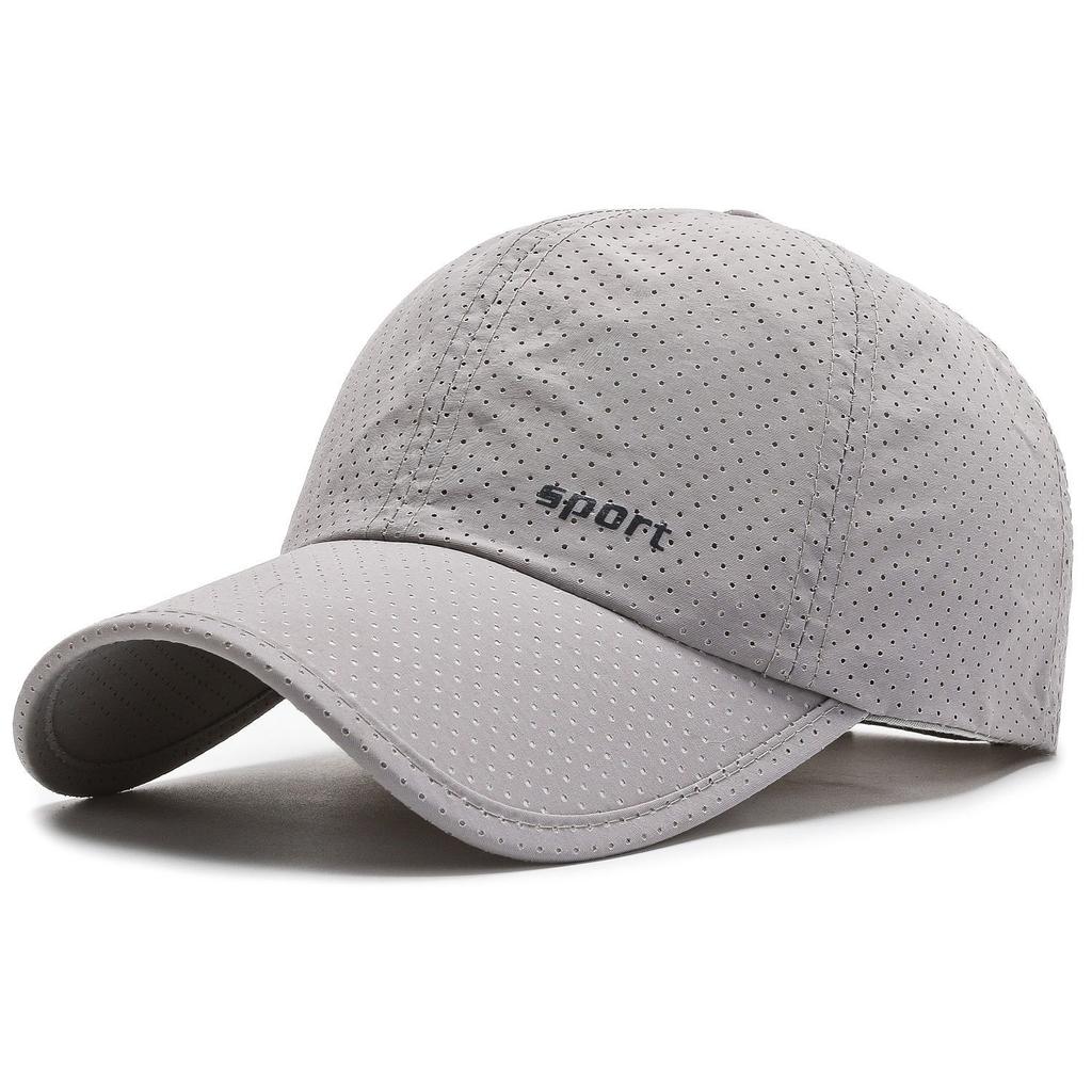Baseball Cap for Outdoor Activities - Quick Drying, Breathable, Soft Top, Adjustable Strapback, Contrast Color Design
