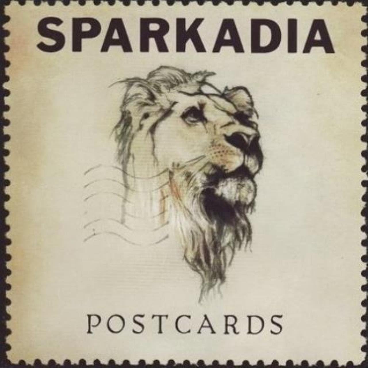 

CD SPARKADIA - Postcards ARK011CDPROMO Ark Recordings 2008 UK ObiRock Used
