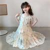Girls' Floral Princess Summer Dress