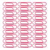 3 Boxes Paper Clip Small Portable  Red Shaped Cute Pin for File Classification
