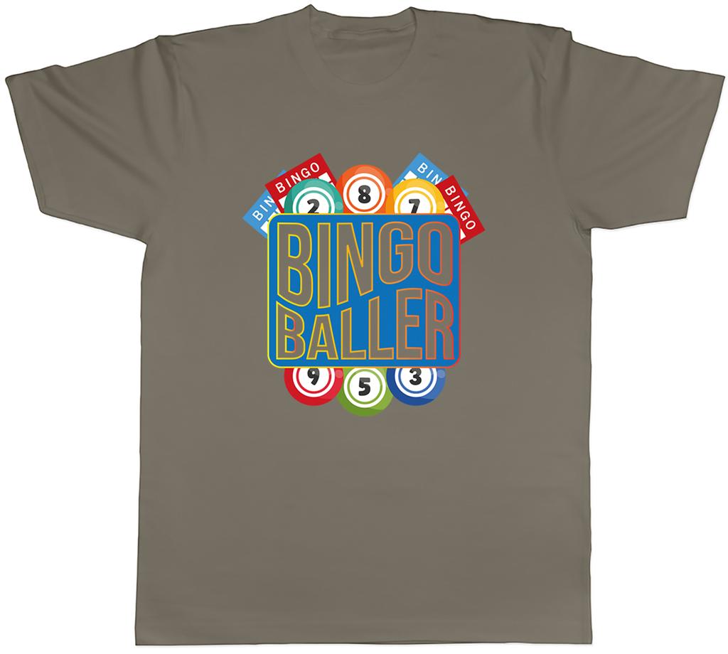 Funny Bingo Unisexs TShirt Number Caller Full House Joke Tee Gift