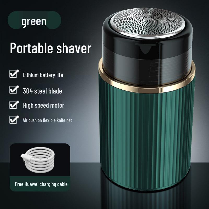 Sleek Electric Shaver: Super Clean, Fully Washable, Portable Men's Beard Groomer