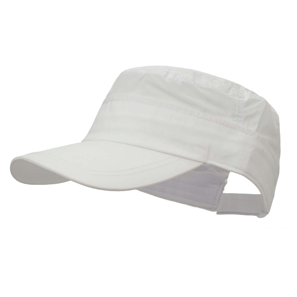 Clape Work Cap with Sun and Nylon Sun Visor for Mountain and Driving Men's Visor, Water-Repellent Stain-Resistant Summer, Running, Climbing, (White,