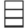 Wall Shelf Black 43 x 9 x 60 cm Particleboard