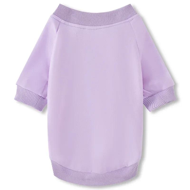 

Dog Hoodie T-shirt Cat Puppy Yorkie Pomeranian Poodle Bichon Schnauzer Pug French Bulldog Welsh Corgi Dog Clothes Pet Clothing XS（old） фіолетовий