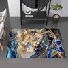 Mobile Game Cookie Run Kingdom Floor Mat INS Style Soft Bedroom Floor House Laundry Room Mat Anti-skid Household Carpets