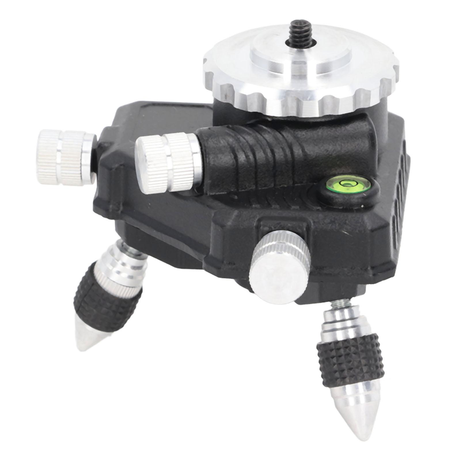 Level Adjustment Base 360 degrees  Rotatable Fine Tuning Adapter for Laser Leveling Tripod Connector