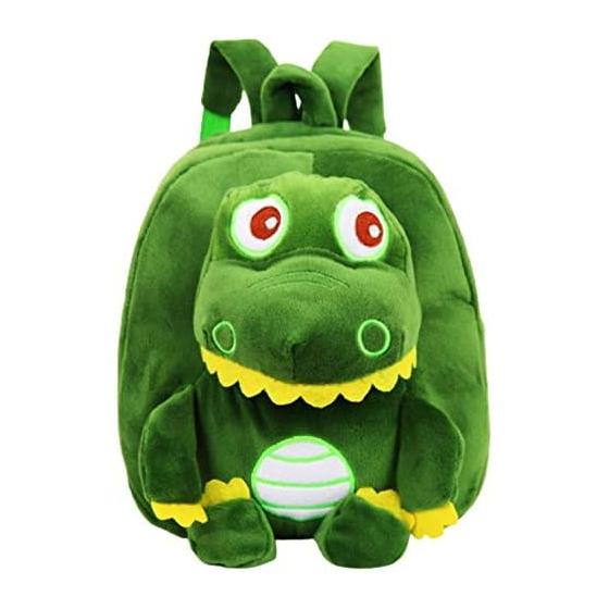 [APOSITV] Dinosaur Backpack for Children, Girls, Boys, Fluffy, Soft, Plush Backpack, Lightweight