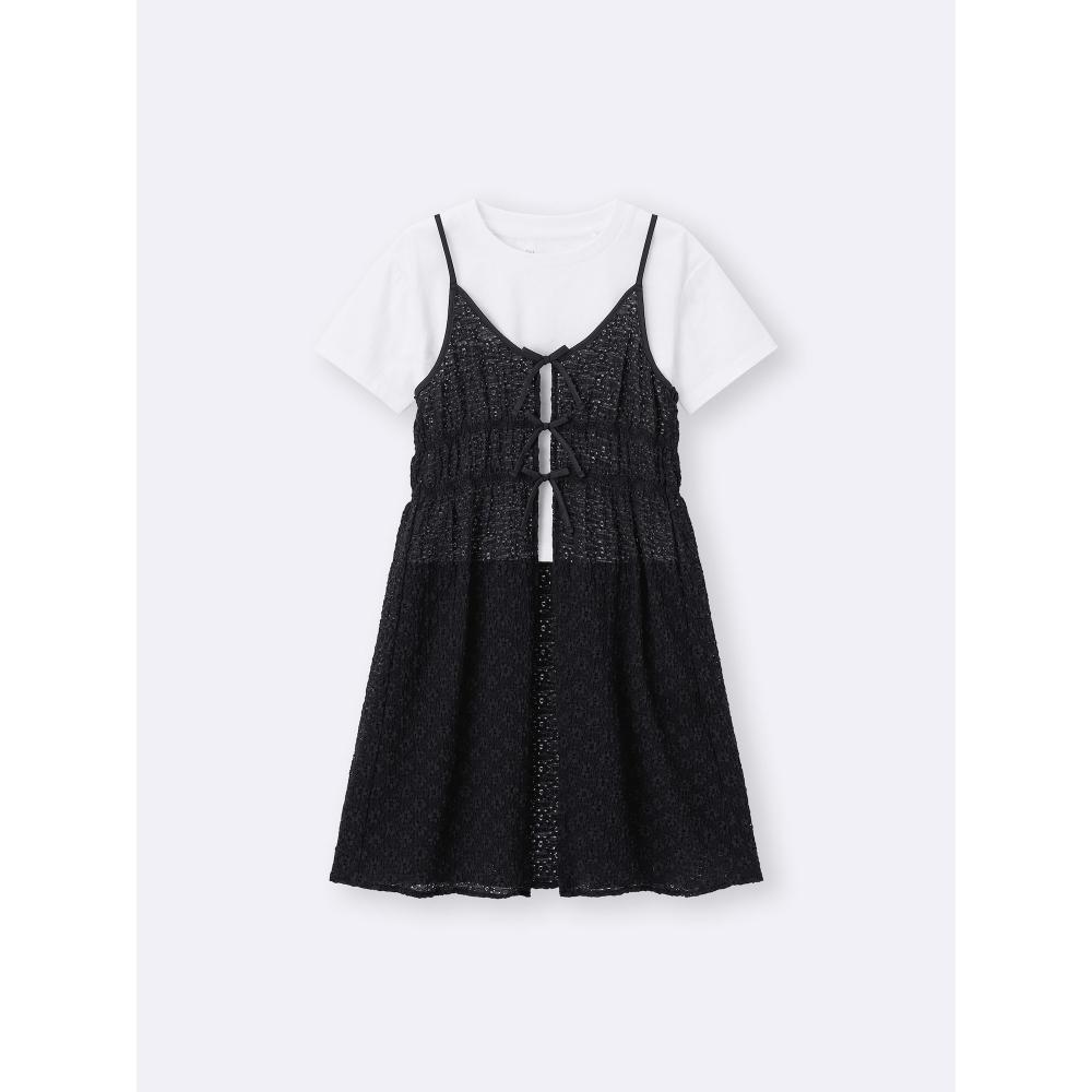 Gu By Uniqlo Girls Lace Camisole SeT T