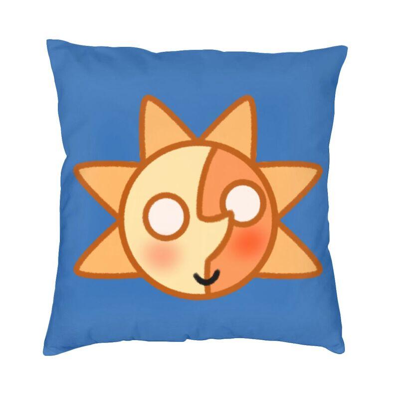 Sundrop And Moondrop Throw Pillows Case Living Room Decoration FNAF Security Breach Outdoor Cushions Cover Square Pillowcase