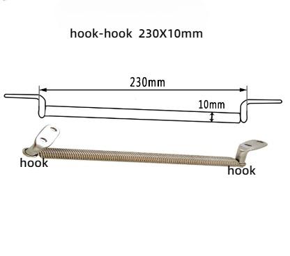 1PC boat hatch spring support Marine Hardware Stainless Steel Hatch Lid Adjuster Spring Boat hatch Holder Top Mounting Bar
