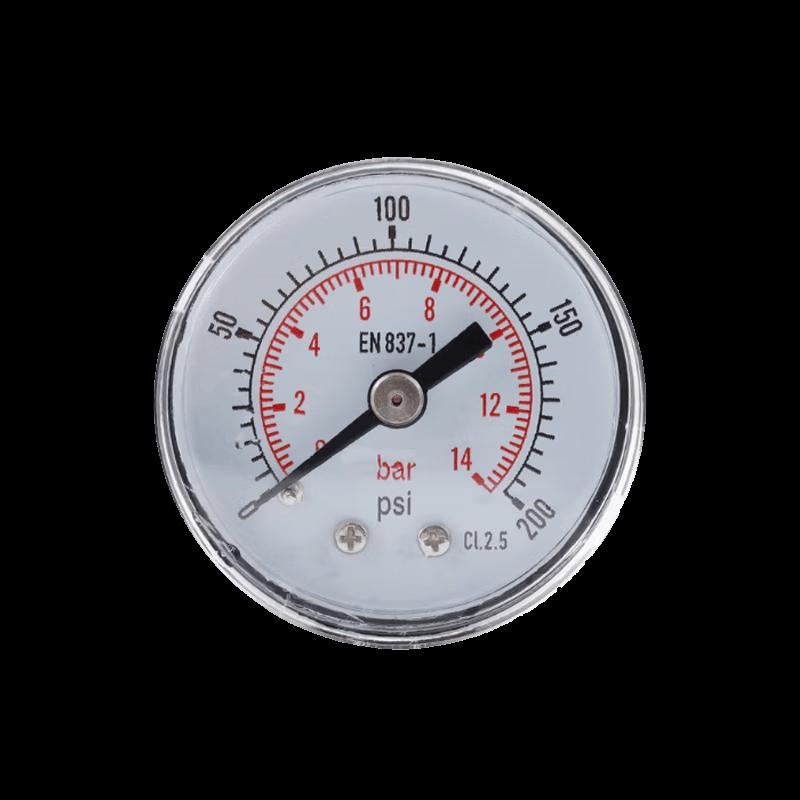 Yuzhuxun Pressure Gauge, 0-14bar / 0-200psi (CN Version)