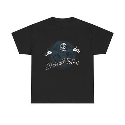 Das ist alles, Leute Sensenmann Grafik T-Shirt Unisex Schweres Baumwoll-T-Shirt NEU Unisex T-Shirt