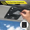 DJSZ3 Car Visor Sunglasses Holder Card Bag Glasses Storage Clip Interior For Lexus CT ES GS NX IS250 CT200h IS300h ES300h RX400h NX