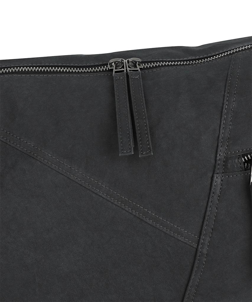 Mahagrid Overdyed Cross Bag Charcoal(Mg2Gsmab52A)