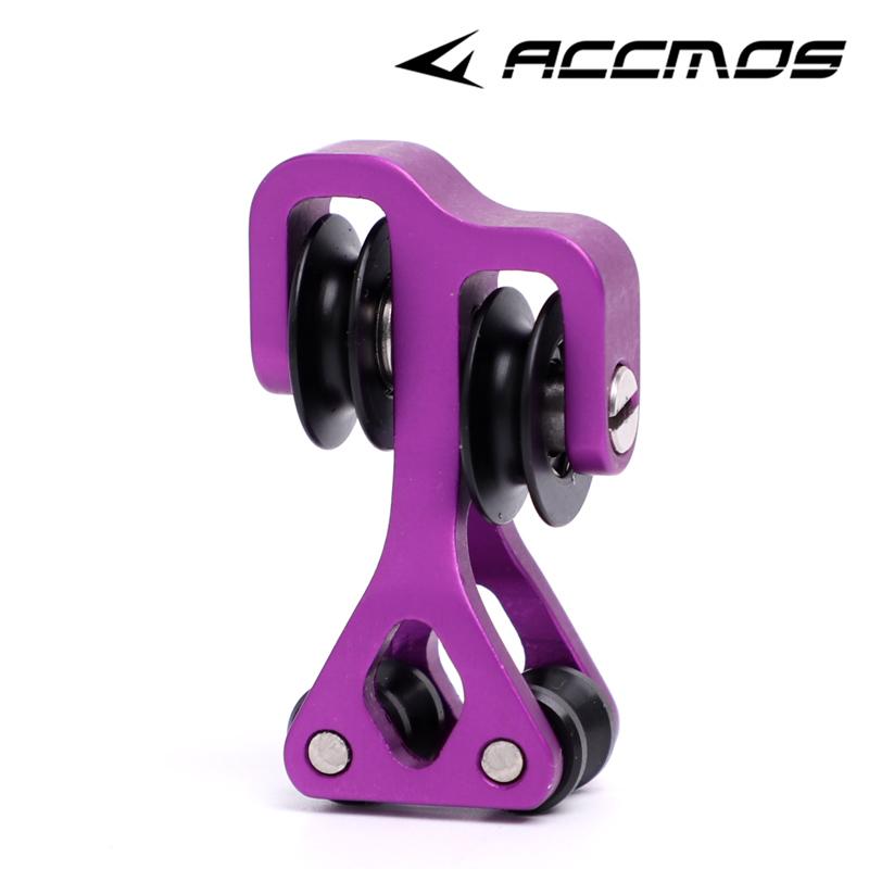 Kladka z hliníkové slitiny pro kabel 10 mm 3/8" tyč Rozdělovač tětivy kladkou Náhradní díl Rozdělovač tětivy Kladka pro šíp