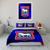 Ipswich Town Football Bedding Bedding Duvet Cover Set Duvet Cover Pillowcases  (1 * Duvet Cover 2 * Pillowcases, Without Duvet Insert)