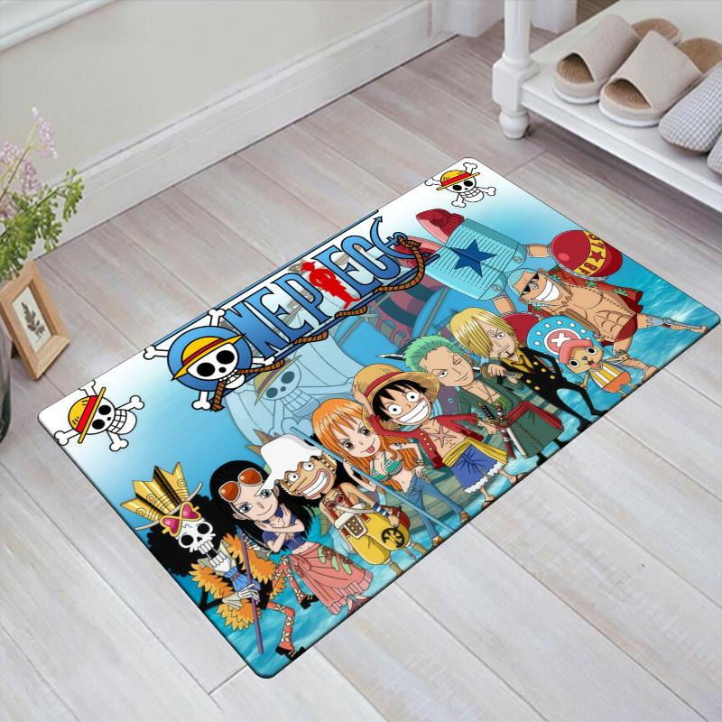 Anime One-Piece Adventure Carpet Rug for Living Room Bedroom Home Sofa Decoration,Kids play Non-slip Floor Mat