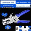 East Tour Multifunctional Edge Banding Hole Punch Woodworking Tool with Screw Hole Cover Pliers