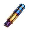 Saki&Masa Shift Knob Shift Lever MT AT Car Auto Light Tiger Car Universal Custom (Titanium Blue 5.1 Inches (13 Cm)