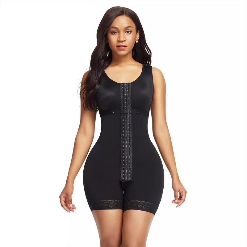 

WAISTSECRETЦельнокроеный Корректирующий Боди, Который Подтягивает Живот, Приподнимает Ягодицы и Улучшает Фигуру, Корсет для Тела S чёрный
