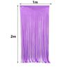 Multi-Color Glow in the Dark Fringe Curtain Fluorescent Macaron Streamers Curtain Photo Booth Backdrop Neon Birthday Party Decor