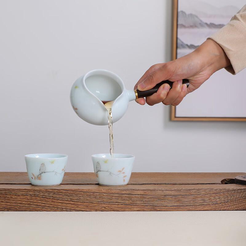 Modern Porcelain Office Tea Set