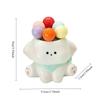 Cartoon Puppy Fruit Fork Colored Ball Stainless Steel Cute Dessert Fruit Fork Set Household Tableware Dinner Fork Kitchen Tools