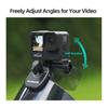 Motorcycle Windshield Clip Mount for Go Pro 13 12 11 10 9 8 7 DJI OSMO 360 Action 4 5 Pro Insta 360 X5 X4 Go 3S ACE Pro 2 Camera