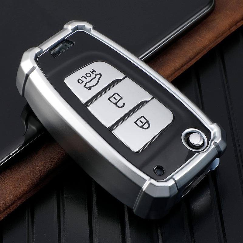 Hyundai Verna 2020 & Elantra Schlüssel-Schutzhülle - Fallschutzhülle mit Schnalle