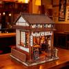 Primavera de 2026 DIY Taberna de Sakura de Madeira Casa Figurinhas Miniaturas Montadas Amigos Presentes de Aniversário Decoração de Casa Artesanato