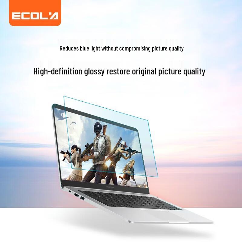 ECOLA Anti-Blue Light & Anti-Glare Screen Protector
