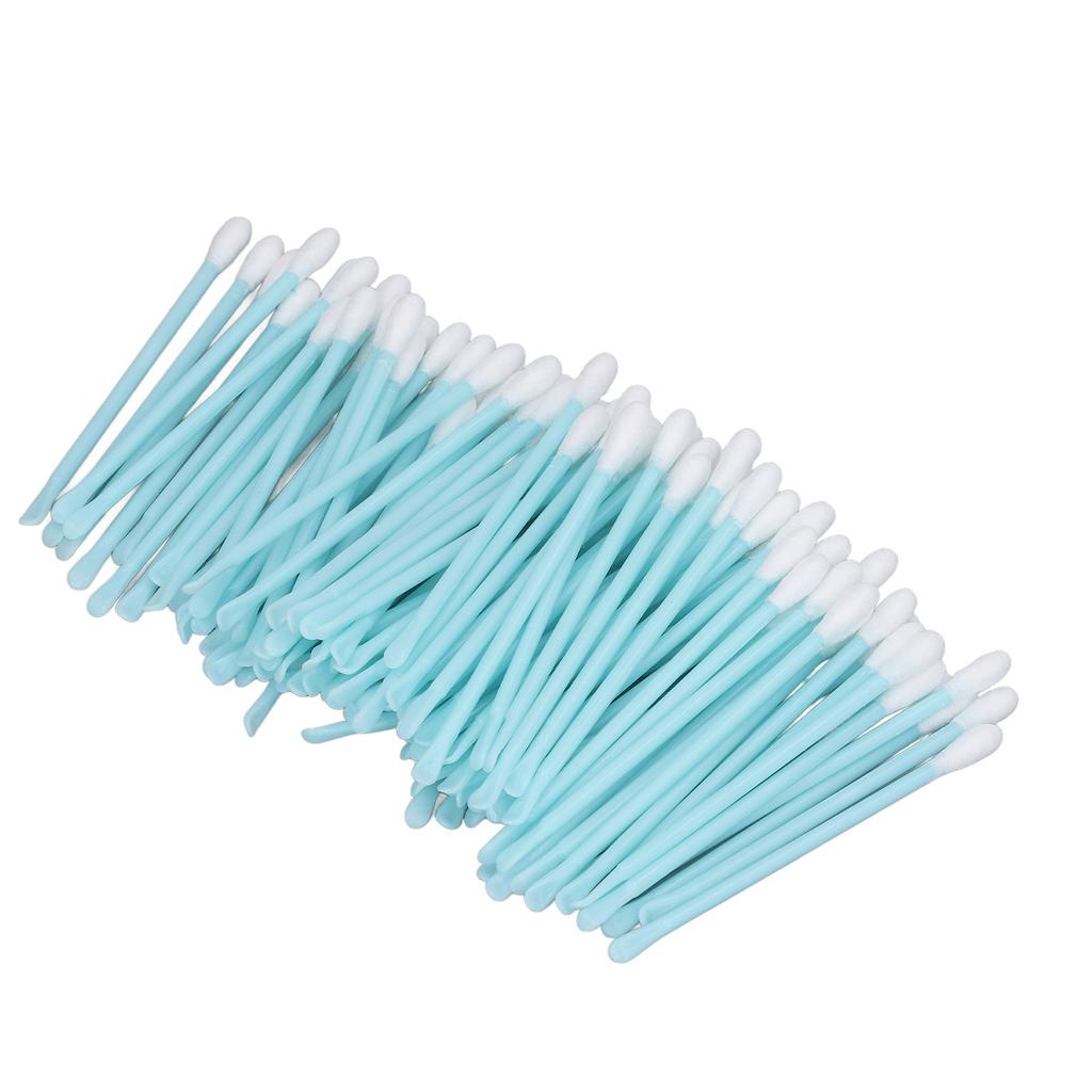 100PCS 2 In 1 Cotton Swabs Double Head Cleaning Ear Scoop Cotton Swab Disposable Makeup Remover Tool with Storage Box
